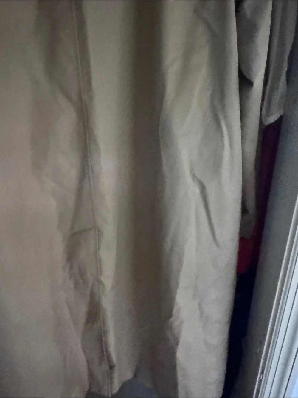 Burberry Beige Long Trench Coat with zip in lining size 42R - Picture 13 of 14